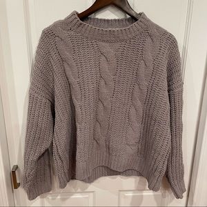 POL Gray Sweater Size Small